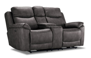 Santa Fe Causeuse inclinable électrique - graphite