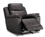Santa Fe Glider Power Recliner - Graphite