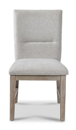 Sassari Upholstered Dining Chair -- Taupe, Beige