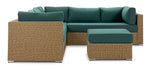 Savannah 4 - Piece Outdoor Sectional - Green