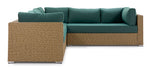 Savannah 4 - Piece Outdoor Sectional - Green