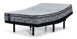 Sealy Posturepedic® Correct Comfort I ferme à plateau euro Ens. Matelas très grand et base réglable Motion Pro de L2