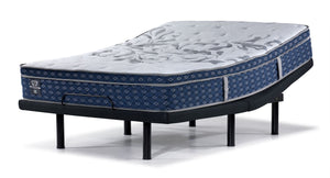 Sealy Posturepedic® Palatial Crest® Dara ferme à plateau euro Ens. Matelas simple XL et base réglable Motion Pro de L2