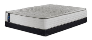 Sealy Posturepedic® Plus Sterling Bowie plateau régulier ferme Ens. Matelas simple et sommier à profil bas