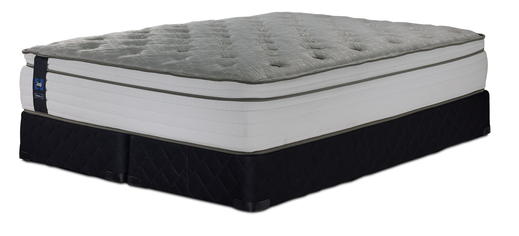 Sealy Posturepedic® Correct Comfort 5 Medium Eurotop Queen Mattress and Split Boxspring Set