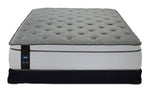 Sealy Posturepedic® Correct Comfort 4 Firm Eurotop Twin Mattress and Low Profile Boxspring Set