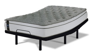 Sealy Posturepedic® Correct Comfort 5 moyen plateau euro Ens. Matelas grand et base réglable Motion Pro de L2