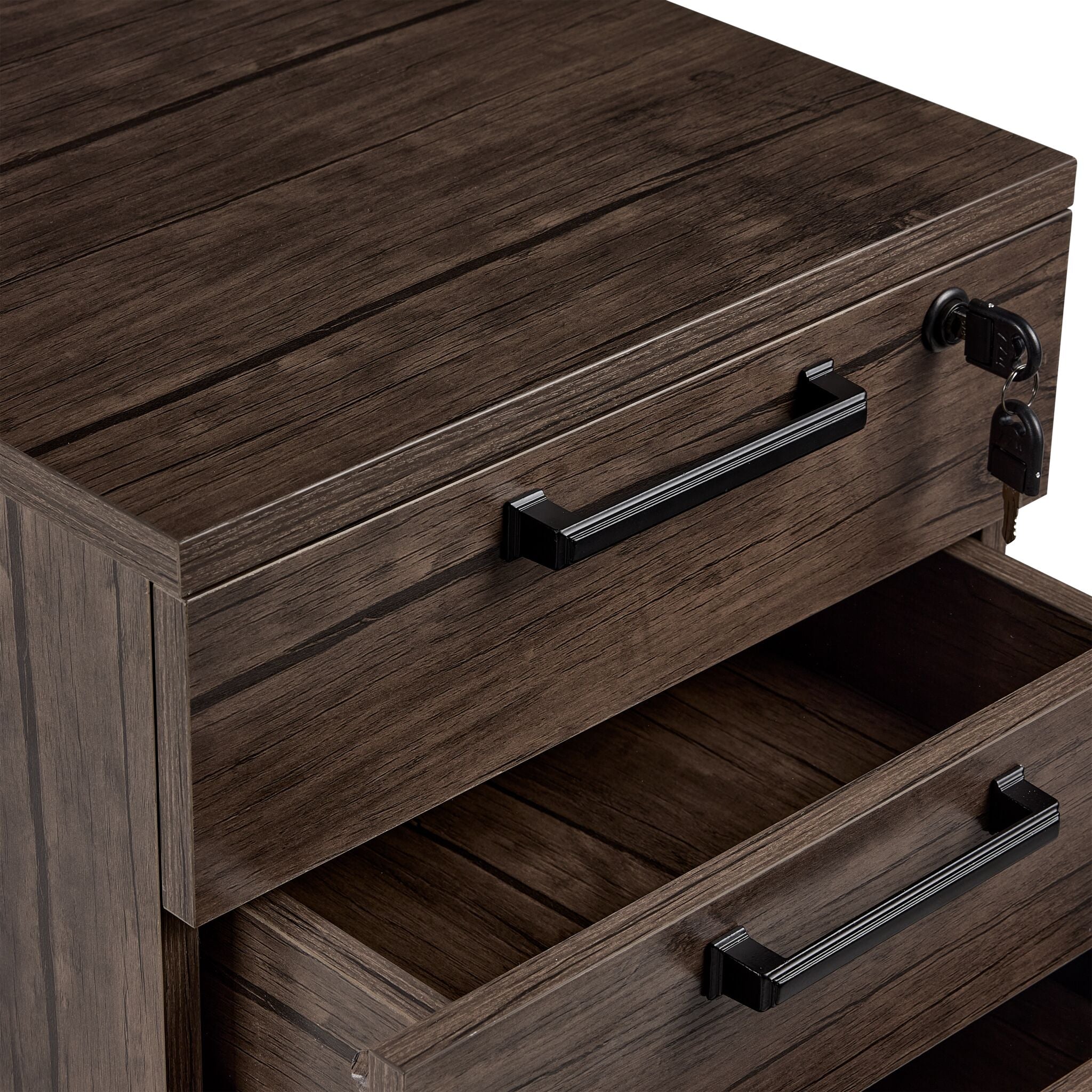 Sean Filling Cabinet- Grey Stone