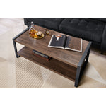 Sean 48" Coffee Table- Grey Stone