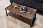Sean 48" Coffee Table- Grey Stone