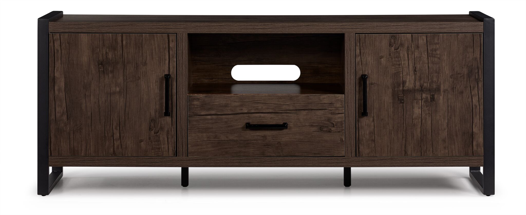 Sean 63.75" TV Stand- Grey Stone