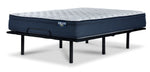 Serta Prosper Firm Euro Top Queen Mattress and L2 Motion Adjustable Base