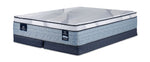 Serta iComfort® AIR 4 Plush Euro Top 14" King Mattress and Low Profile Split Boxspring Set