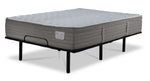 Serta® Perfect Sleeper Pacific Medium Eurotop King Mattress and L2 Pro Motion Adjustable Base