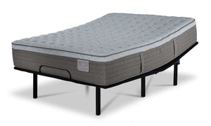 Serta Perfect Sleeper® Provence ferme à plateau euro Ens. Matelas simple XL et base réglable Motion Pro de L2