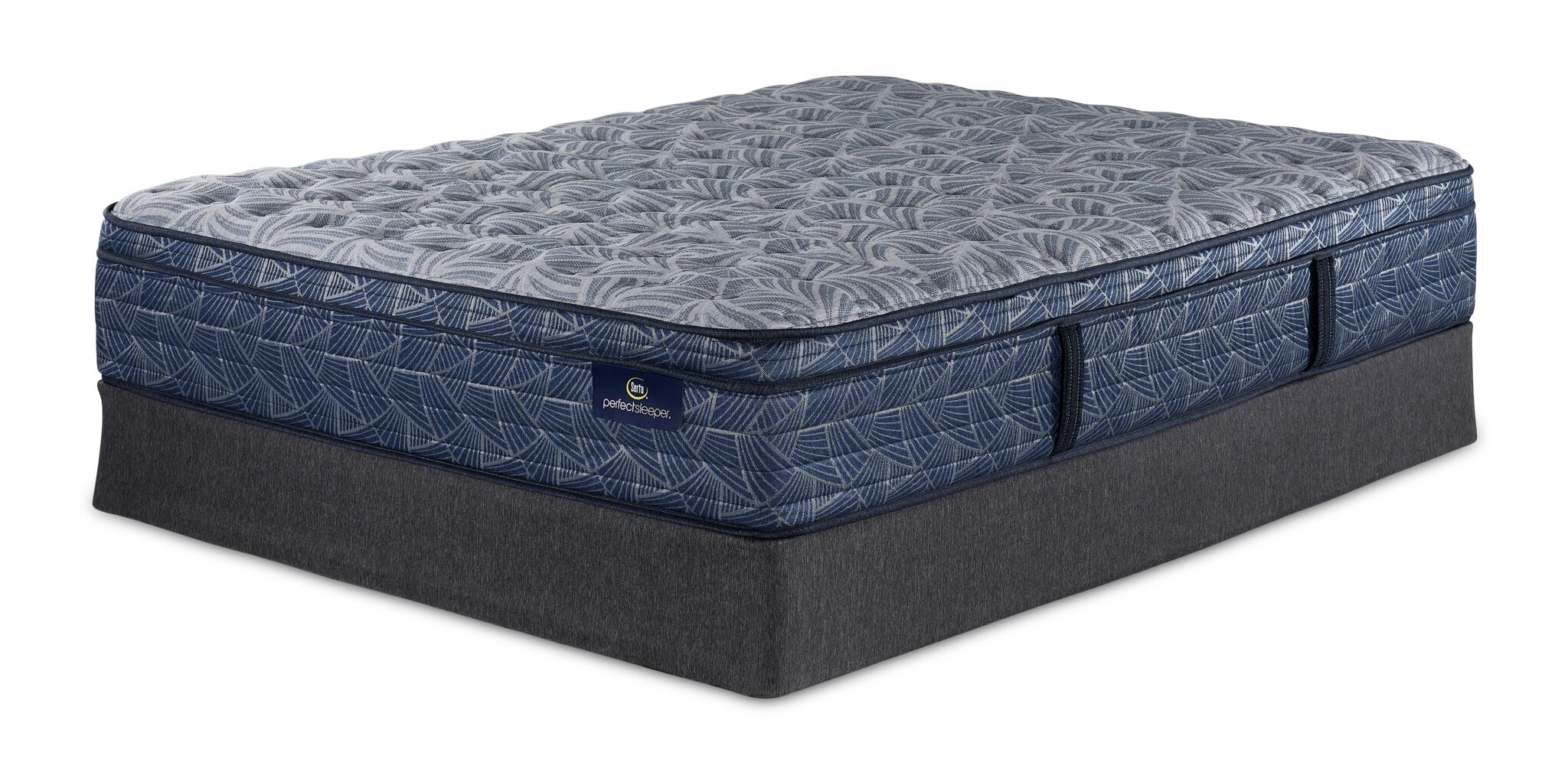 Serta® Perfect Sleeper Thrive Medium Euro Top King Mattress and Split Boxspring Set