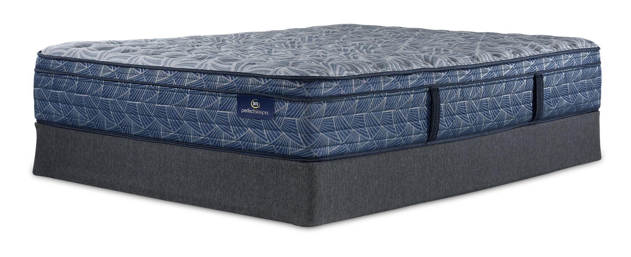 Serta® Perfect Sleeper Thrive Medium Euro Top King Mattress and Split Boxspring Set