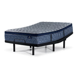 Serta® Perfect Sleeper Triumph Firm Euro Top Queen Mattress and L2 Pro Motion Adjustable Base