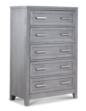 Silverstone Commode 5 tiroirs – gris brume