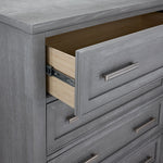 Silverstone 5-Drawer Chest - Mist Grey