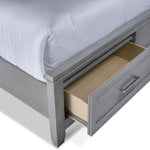 Silverstone 3-Piece Queen Storage Bed - Mist Grey