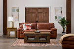 Stampede Leather Sofa - Chestnut