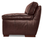 Stampede Leather Loveseat - Hazelnut