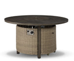 Staten Island Outdoor Fire Table - Grey