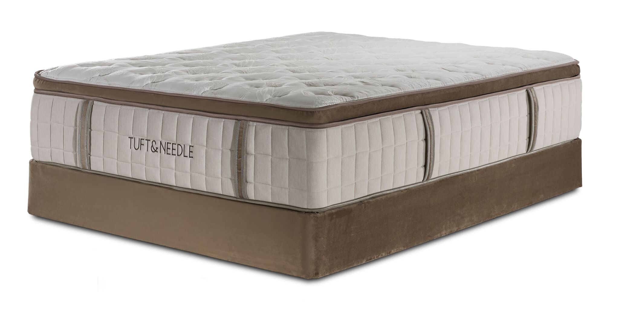 Tuft & Needle Stitch Super Pillow Top Plush Full Mattress and Boxspring Set
