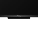 Close-up of bottom bezel showing subtle TCL logo