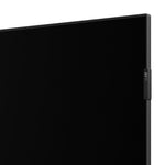 Close-up of side bezel with Premium QLED feature tag
