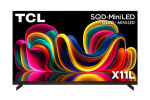 TCL Téléviseur intelligent 85 po SQD-MiniDEL UHD 4K avec GoogleTV – 85X11L