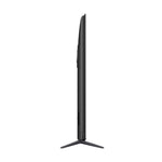 Side profile view showing ultra-slim bezel of TCL 85-inch 4K QLED TV