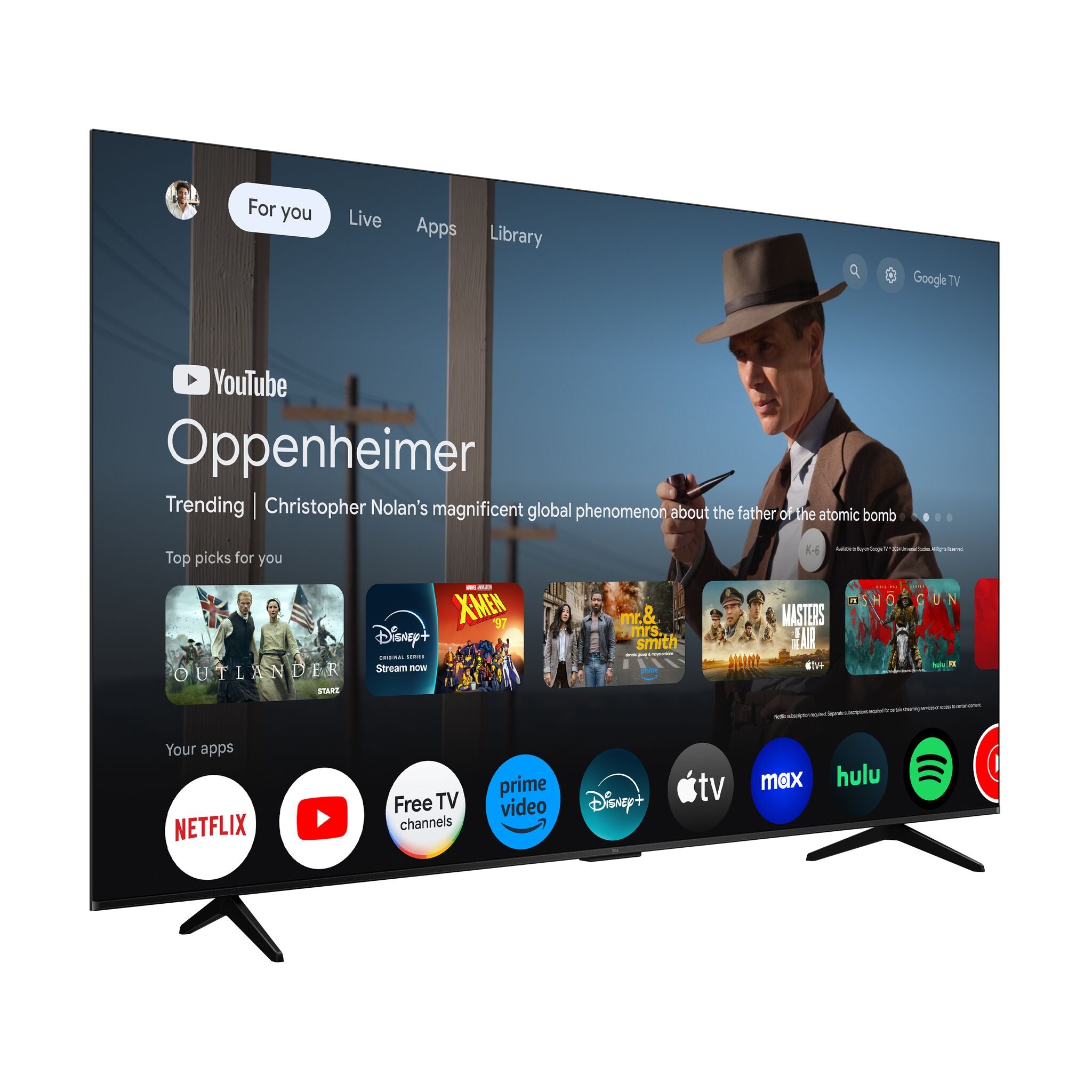 TCL 85" S45K Series 4K UHD HDR LED Smart TV with Google TV - 85S45K