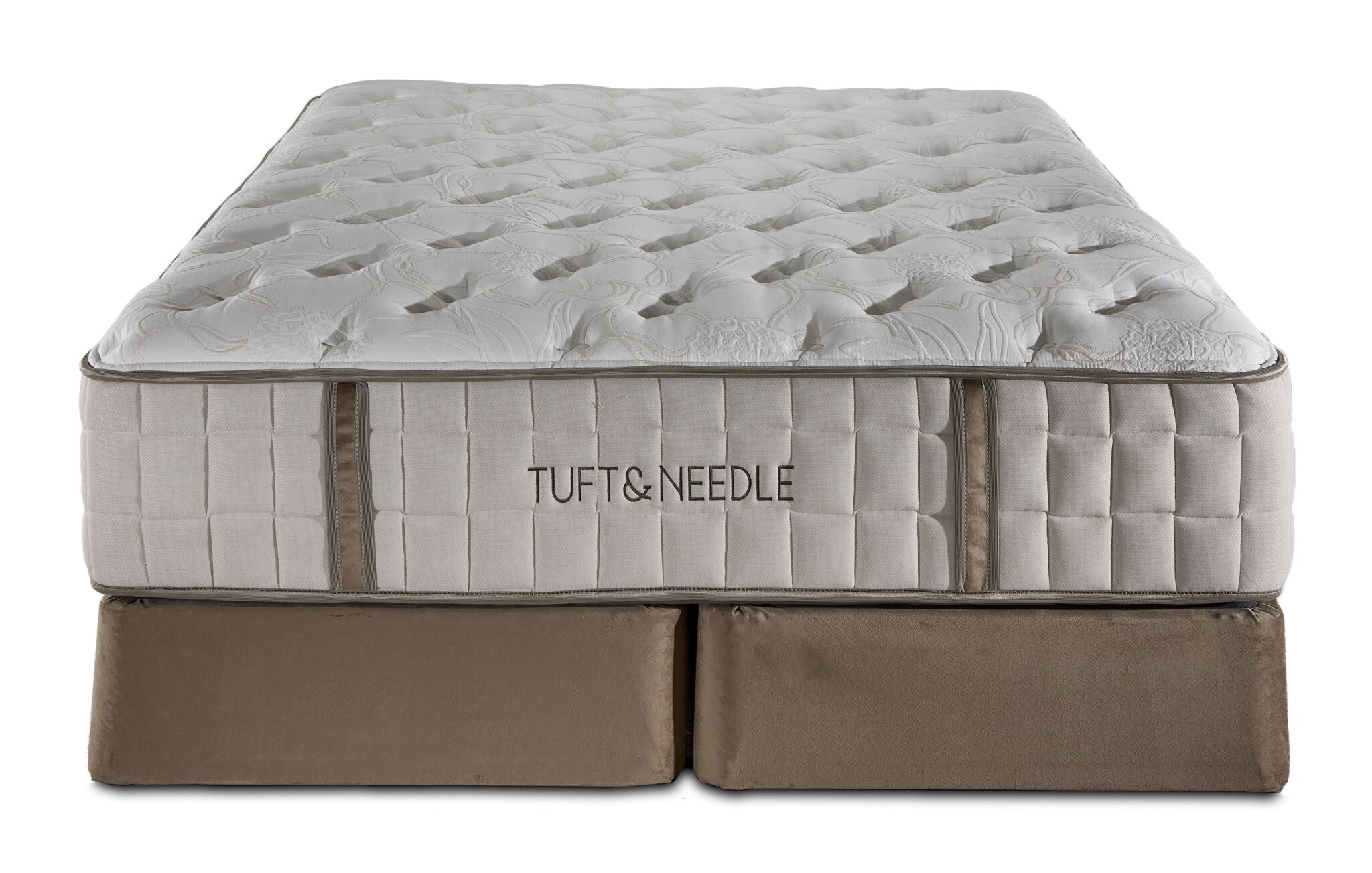 Tuft & Needle Toile Tight Top Firm Queen Mattress and Split Boxspring Set