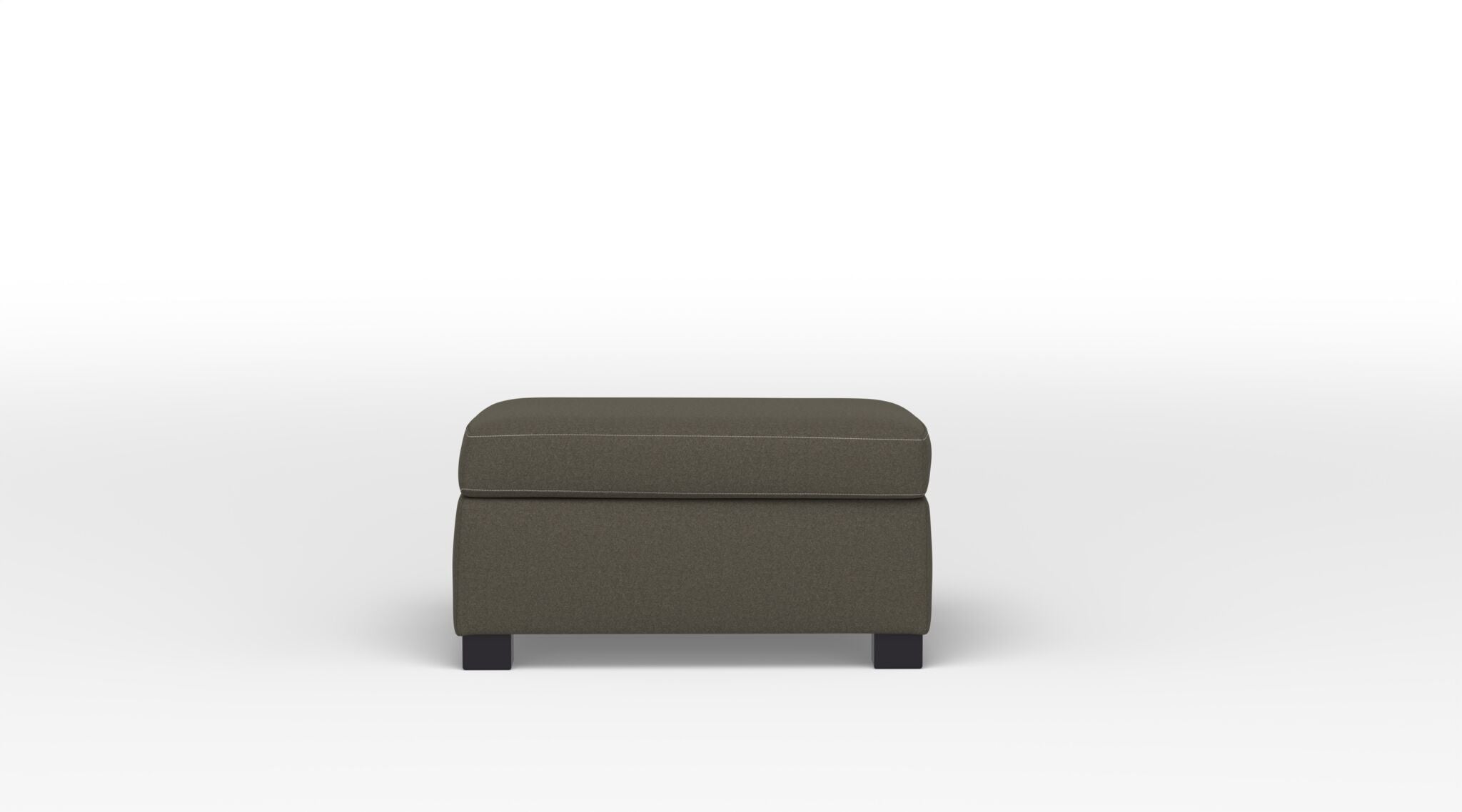 Jayden Rectangular Ottoman - Arlo Brown