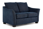Tami Loveseat - Dexter Dark Blue