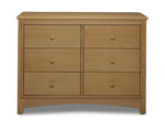 Delta Children Taylor 6 Drawer Dresser - Natural Sandstone