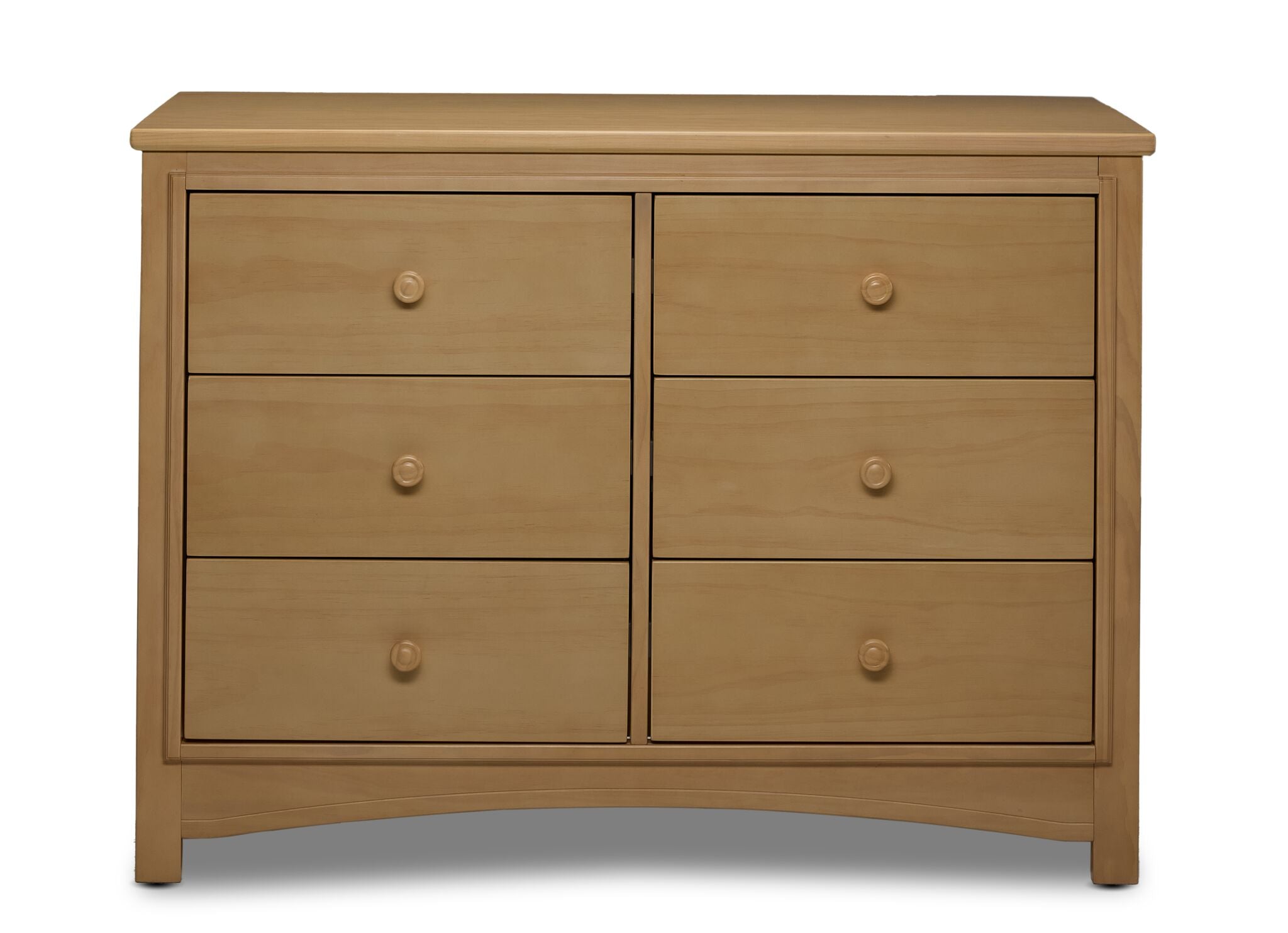 Delta Children Taylor 6 Drawer Dresser - Natural Sandstone