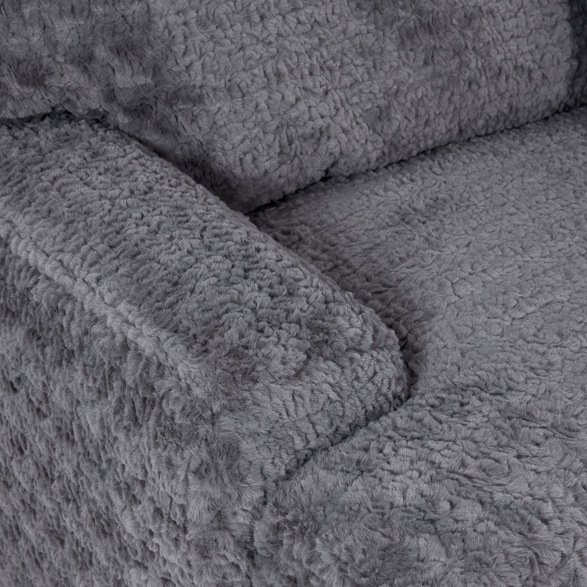 Teddy 2-Piece Sectional with Right-Facing Chaise-Grey