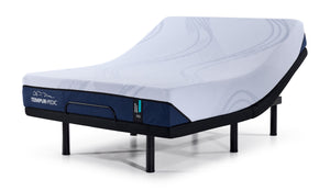 Tempur-Pedic React 2.0 moyen Ens. Matelas très grand 10 po et base réglable Motion Pro de L2