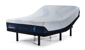 Tempur-Pedic Pro-React 2.0 moelleux Ens. Matelas très grand 12 po et base réglable Motion Pro de L2