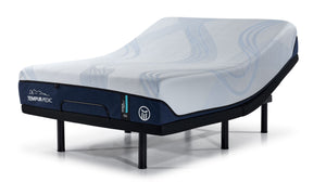 Tempur-Pedic Pro-React 2.0 moyen hybride Ens. Matelas simple XL 12 po et base réglable Motion Pro de L2