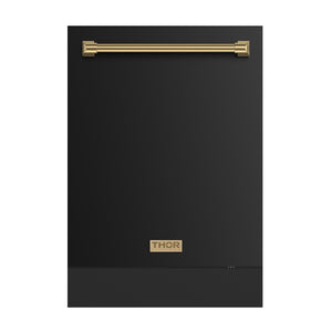 Thor Kitchen Série Gordon Ramsay Lave-vaisselle acier inoxydable noir - DW24X8BA00-BRZ