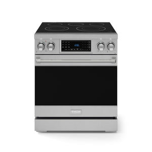 Thor Kitchen Série Gordon Ramsay Cuisinière électrique professionnelle autonome 4,55 pi³ acier inoxydable RSE30