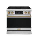 Thor Kitchen Stainless Steel Freestanding Professional Electric Range |Gordon Ramsay Series (6 cu.ft) - RSE36-BRZ