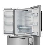 Thor Kitchen - Gordon Ramsay Collection 36" 20.3 Cu. Ft. Stainless Steel Counter-Depth French Door Refrigerator with Ice Maker - RF3621CTD99-BLK