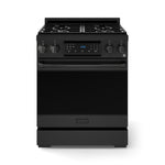 Thor Kitchen Black Stainless Steel Freestanding Professional Gas Range|Gordon Ramsay Series (4.55 cu.ft.) - RSG30B