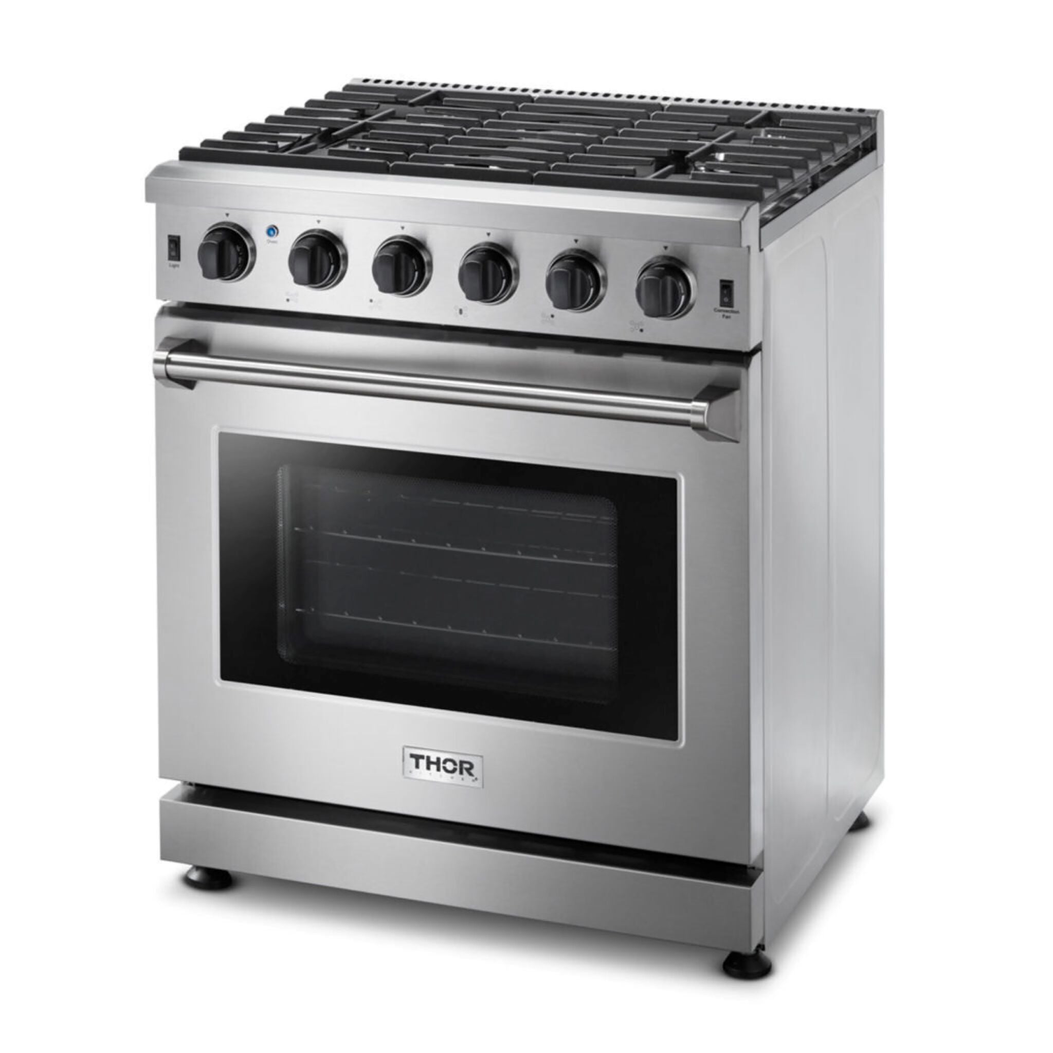 Thor Kitchen Stainless Steel Freestanding Gas Range (4.55 cu.ft.) - LRG3001U