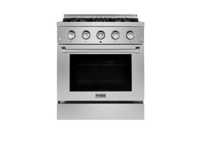 Thor Cuisinière bi-combustion autonome 4,2 pi³ acier inoxydable  HRD3088U